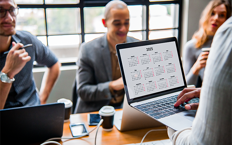 Calendário do RH: estratégias e datas-chave para um 2025 de sucesso